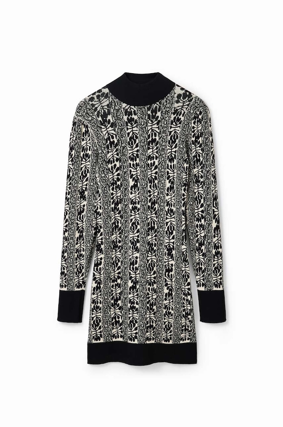 Desigual sukienka 23WWVF01 czarny