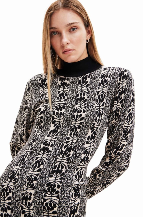 Odzież Desigual sukienka 23WWVF01 czarny