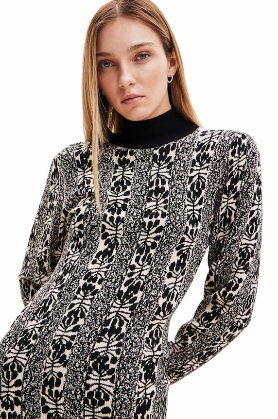 Odzież Desigual sukienka 23WWVF01 czarny