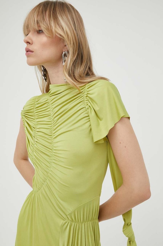 Φόρεμα Victoria Beckham πράσινο 1323JDR004933A