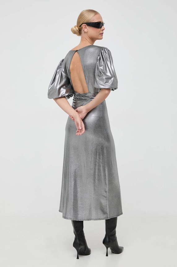 Ρούχα Φόρεμα Notes du Nord 13339 ασημί