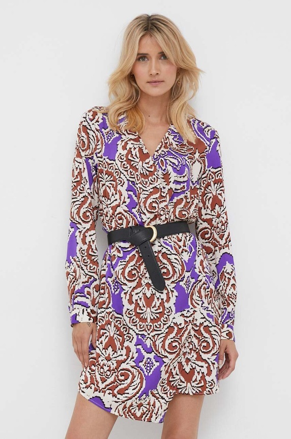 Sisley sukienka multicolor 42WELV04I.61W