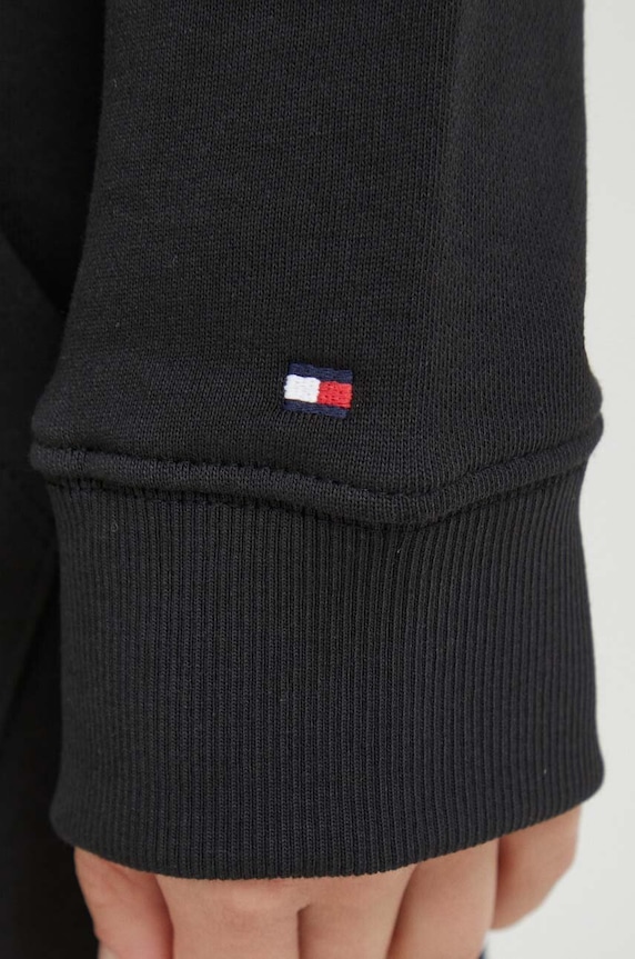 Tommy Hilfiger sukienka bawełniana WW0WW40344 czarny