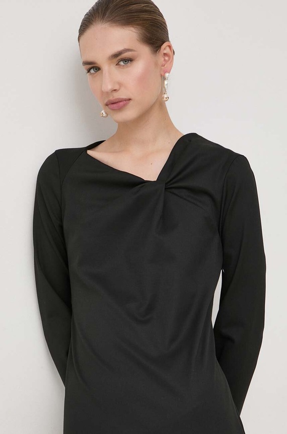 Φόρεμα Trussardi μαύρο 56D00774.1T006459