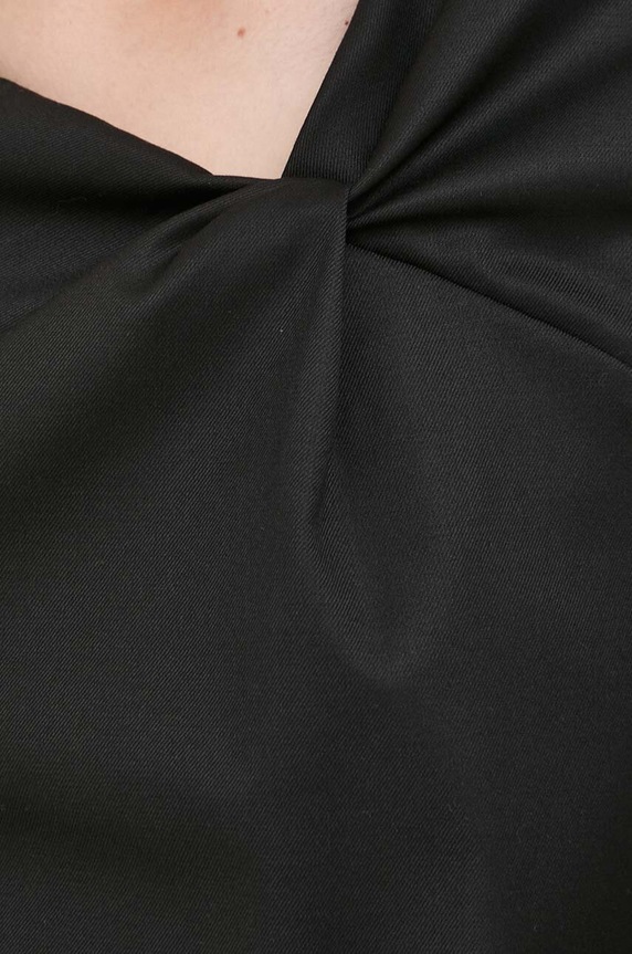 Φόρεμα Trussardi 56D00774.1T006459 μαύρο