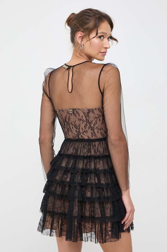 Odzież Twinset sukienka 232TT2071 czarny