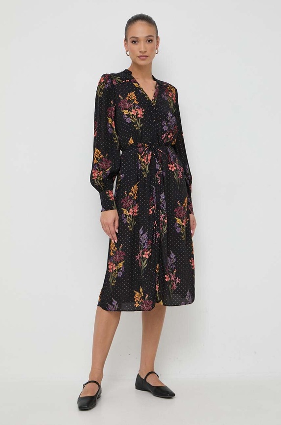 Haljina Twinset 232TT2472 crna AW23