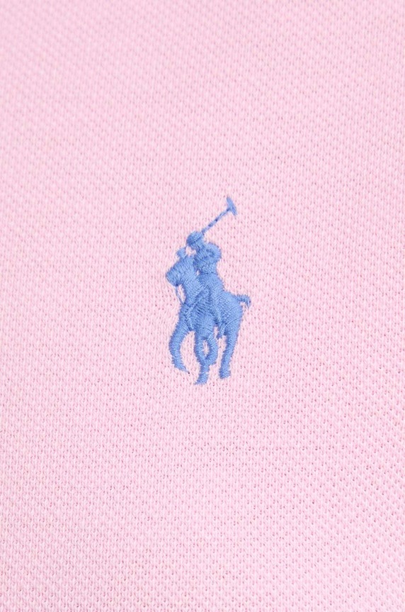Pamučna haljina Polo Ralph Lauren 211799490 roza