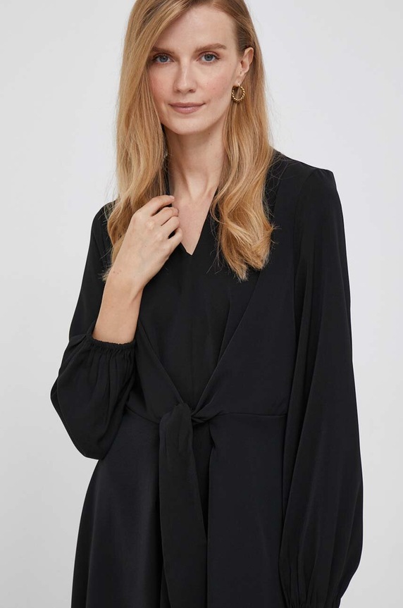 Dkny sukienka czarny DD3G2174