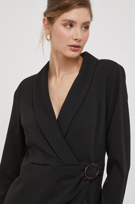 Dkny sukienka czarny DD3H1262
