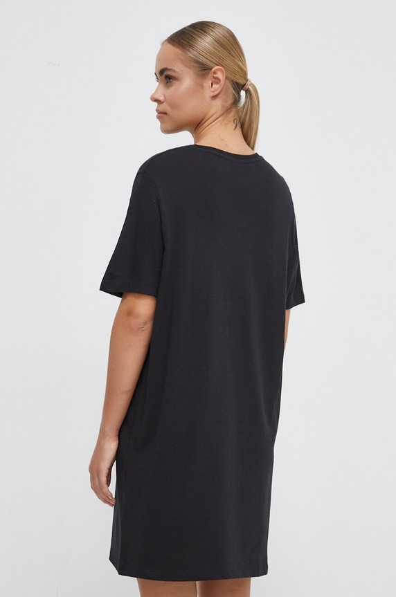 Odzież Reebok sukienka bawełniana Identity 100034707 czarny