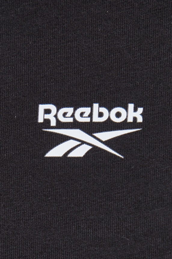Reebok sukienka bawełniana Identity 100034707 czarny