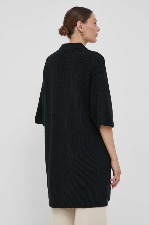 Ruházat Calvin Klein Jeans gyapjú ruha J20J222280 fekete