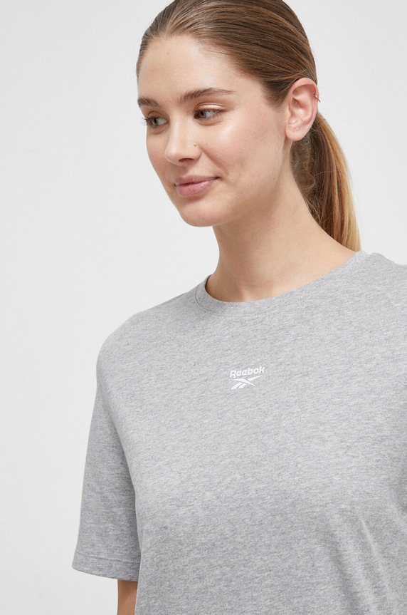 Reebok pamut ruha Identity szürke 100037530