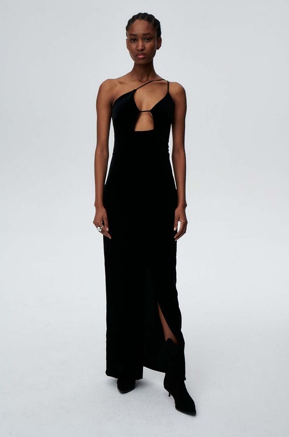 Undress Code sukienka maxi czarny 600