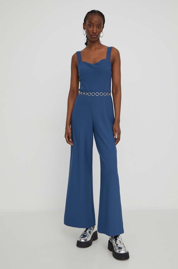 Abercrombie & Fitch kombinezon z elastanem granatowy KI159.3447.201