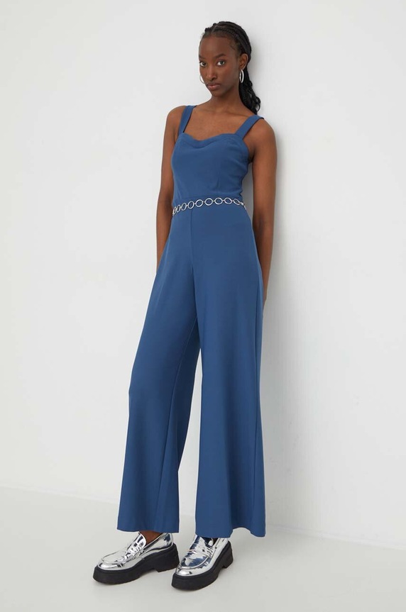 Abercrombie & Fitch kombinezon granatowy KI159.3447.201