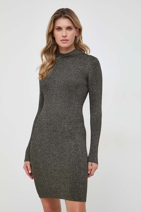 Šaty MICHAEL Michael Kors MH381ZMAFB černá AW23