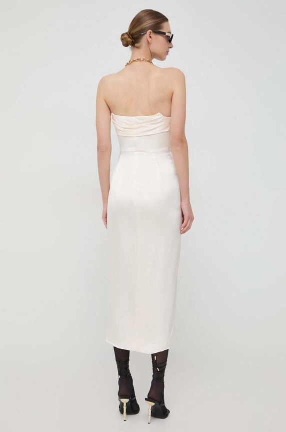 Bardot sukienka 59125DB.GOLD/IVORY beżowy AW23