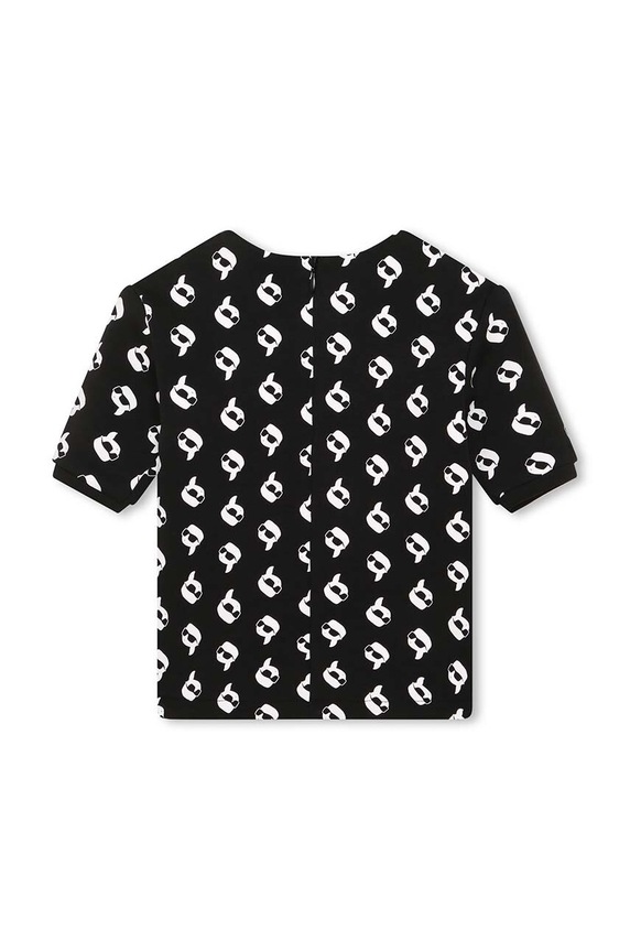 Šaty pre bábätká Karl Lagerfeld Z92033.71.81 čierna AW23