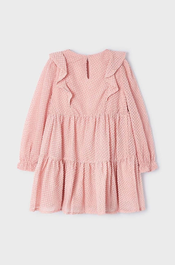 Mayoral sukienka dziecięca 4927.6H.Mini.9BYX różowy AW23