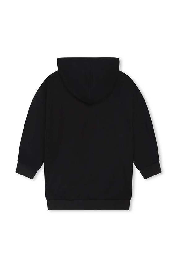 DÍVKA Dětské bavlněné šaty Dkny x DC Comics D32906.114.150 černá