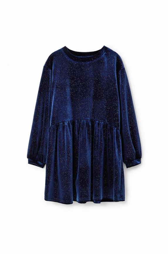 Παιδικό φόρεμα Desigual 23WGVK16 σκούρο μπλε AW23