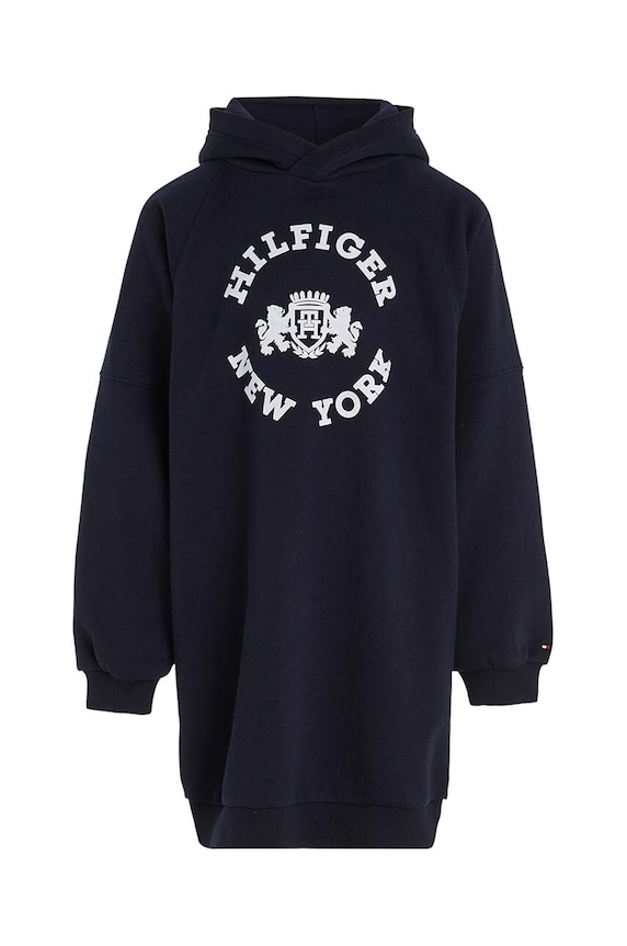 Детска рокля Tommy Hilfiger KG0KG07556.74.122.9BYX тъмносин AW23
