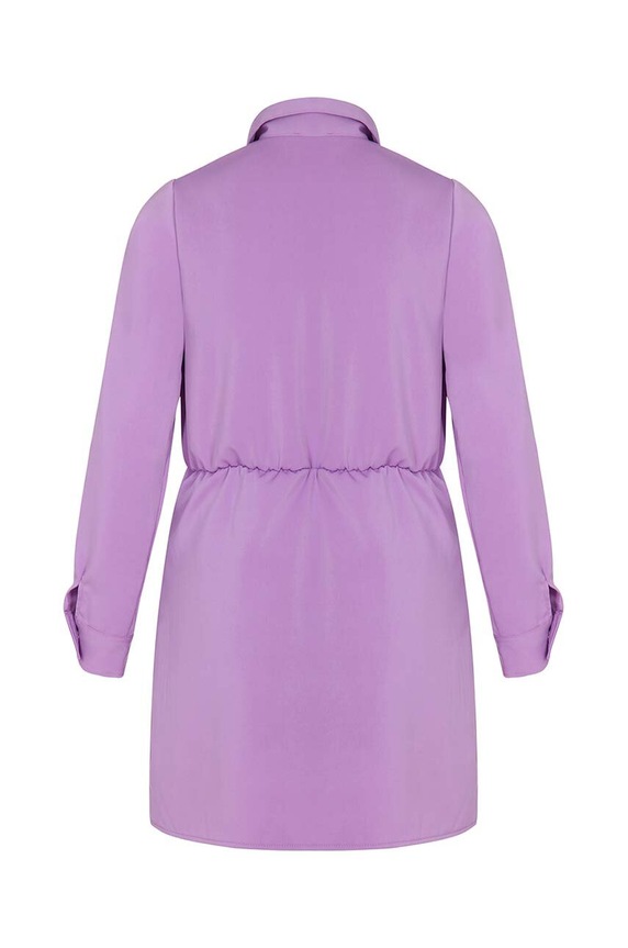 Παιδικό φόρεμα Pinko Up F3PIJGDR243 μωβ AW23