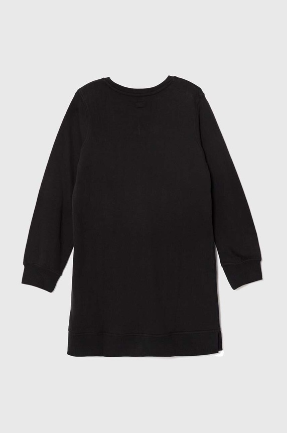 Pepe Jeans sukienka bawełniana dziecięca PG951633 czarny AW23