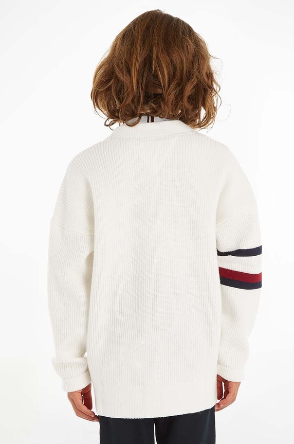 Detský bavlnený kardigan Tommy Hilfiger KB0KB08366.128.176.9BYX