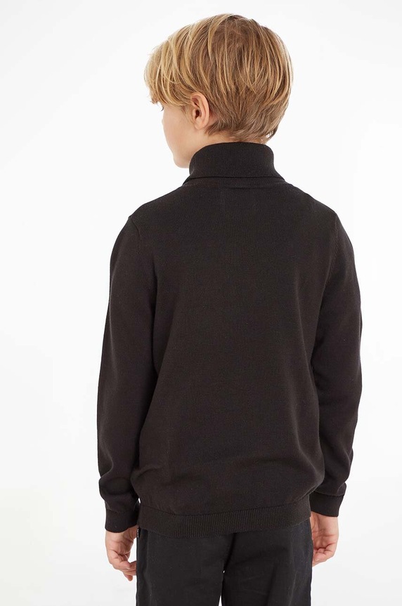 Παιδικό βαμβακερό πουλόβερ Calvin Klein Jeans IB0IB01331.9BYX