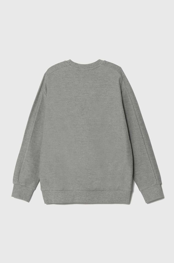 Παιδική βαμβακερή μπλούζα United Colors of Benetton 3ITZC10E3.G.SEASONAL γκρί AW23