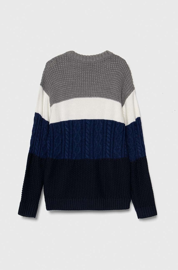 Emporio Armani gyerek gyapjú pulóver 6R4M59.4MHEZ szürke AW23