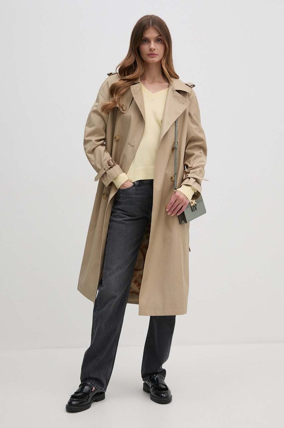 Πουλόβερ Tommy Hilfiger WW0WW40098 κίτρινο SS26