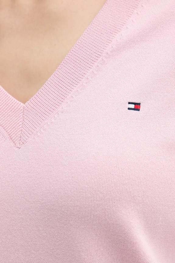 Tommy Hilfiger maglione WW0WW40098 rosa