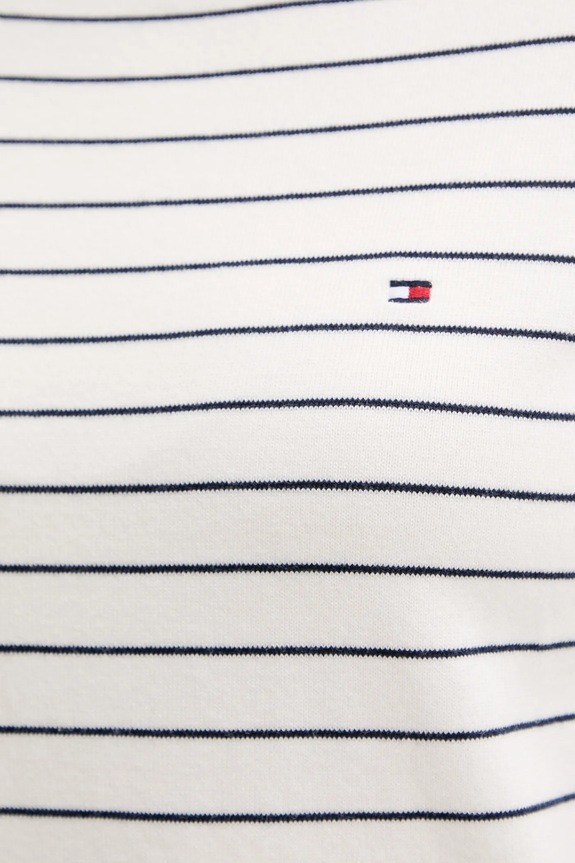 Πουλόβερ Tommy Hilfiger WW0WW40099 λευκό