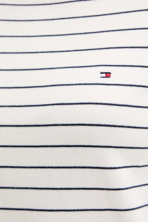 Πουλόβερ Tommy Hilfiger WW0WW40099 λευκό