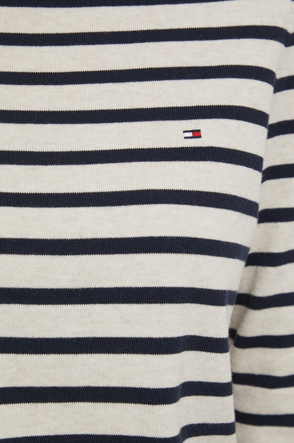 Tommy Hilfiger sweter WW0WW40099 beżowy