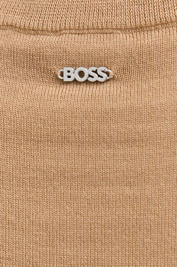 Vlnený sveter BOSS 50492551 béžová