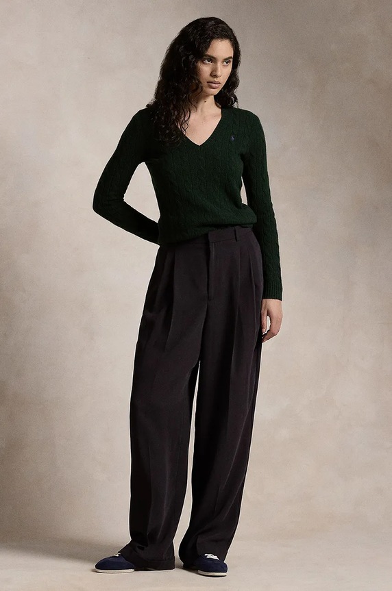 Clothing Polo Ralph Lauren woolen jumper 211910422 green