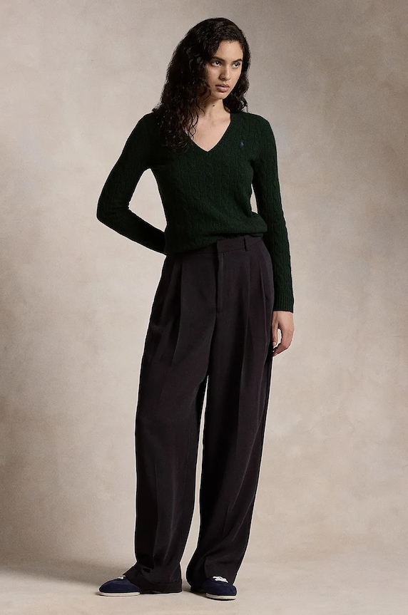 Clothing Polo Ralph Lauren woolen jumper 211910422 green