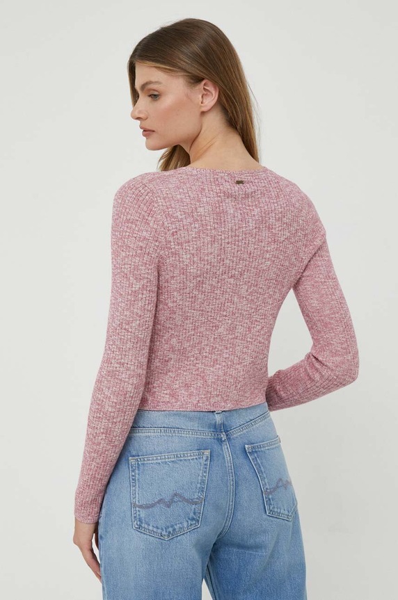 Ruházat Pepe Jeans kardigán Danica PL702012.278 rózsaszín