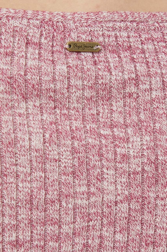 Pepe Jeans kardigán Danica PL702012.278 rózsaszín