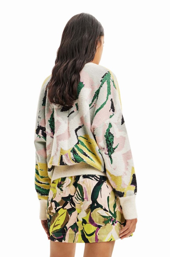 Desigual sweter 23WWJF42 multicolor AW23
