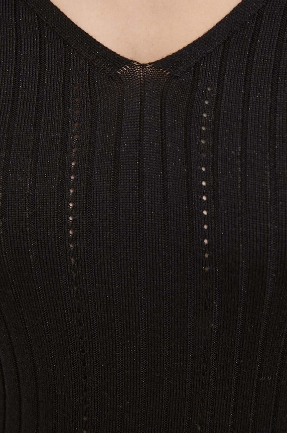 Pepe Jeans sweter z domieszką wełny PL702056.999 czarny