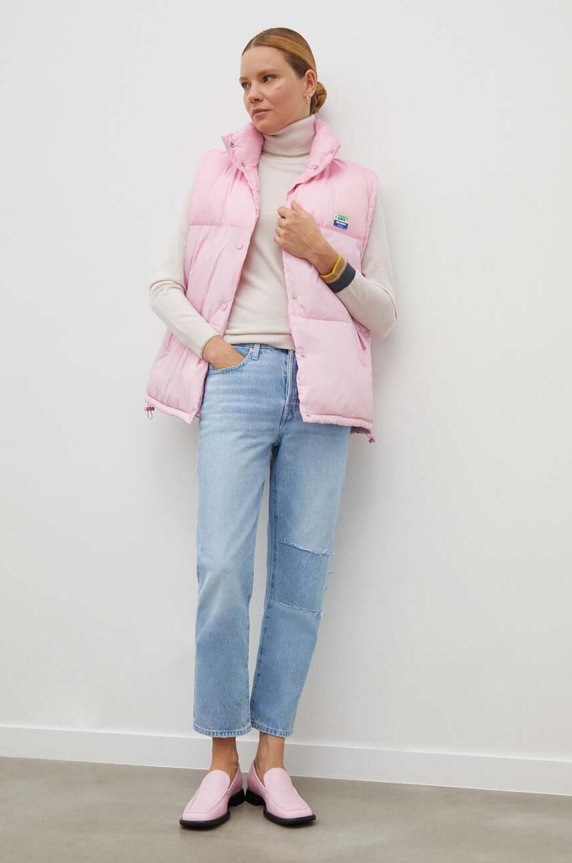 PS Paul Smith sweter wełniany W2R.323N.L31054 różowy AW23