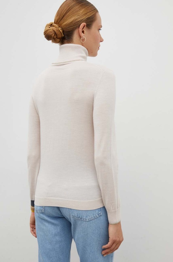 Odzież PS Paul Smith sweter wełniany W2R.323N.L31054 różowy