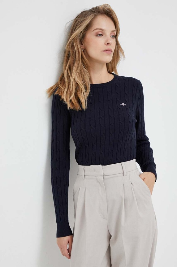 Gant sweter granatowy 4800100