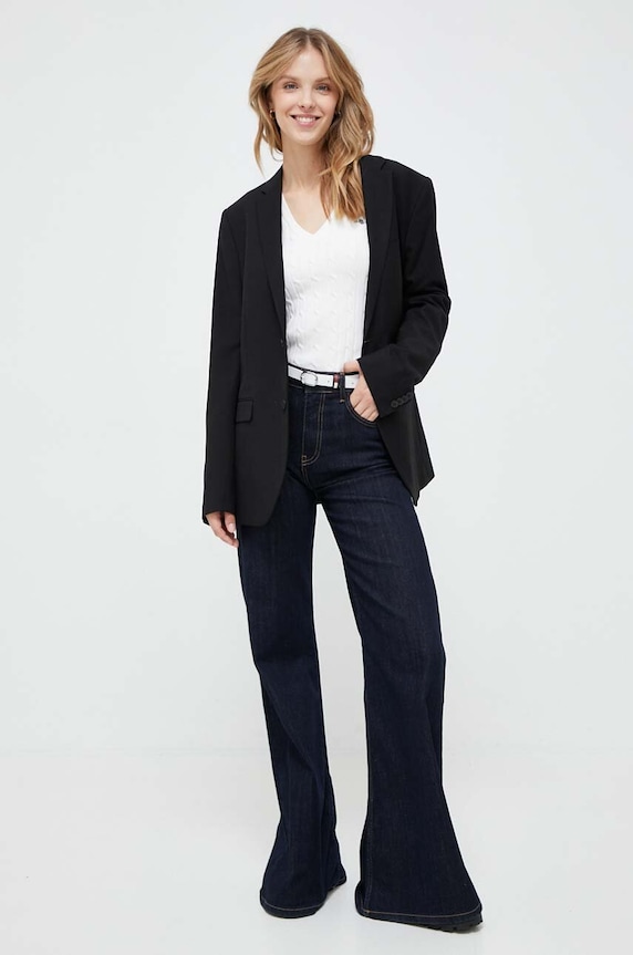 Gant sweter 4800101 biały SS26